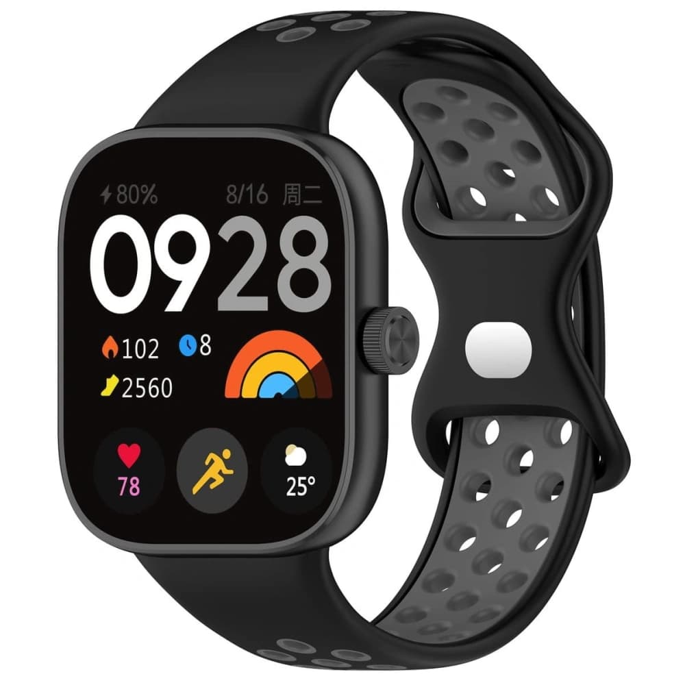Bizon Strap Watch Octo Redmi Watch 4 / Xiaomi Smart Band 9 Pro / 8 Pro black-grey - 1