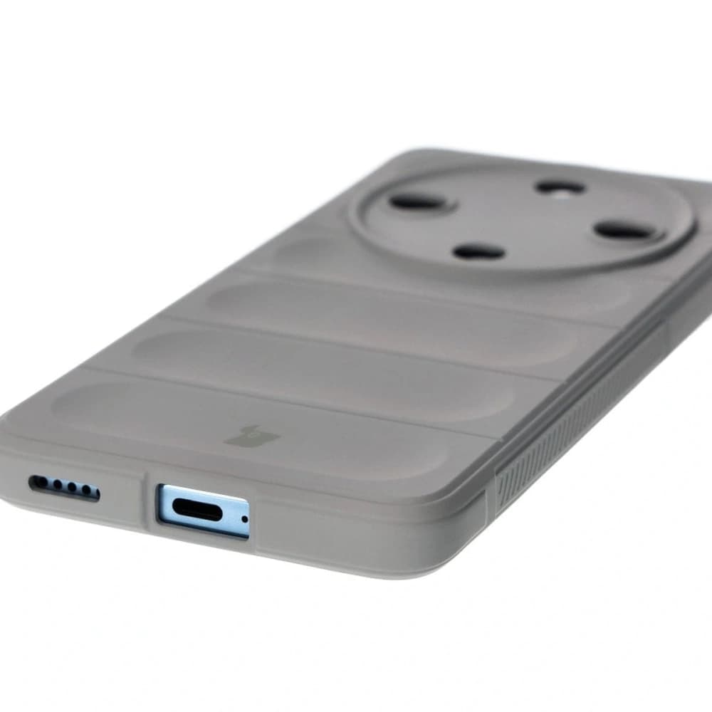 Bizon Case Tur Honor Magic6 Lite light grey - 2