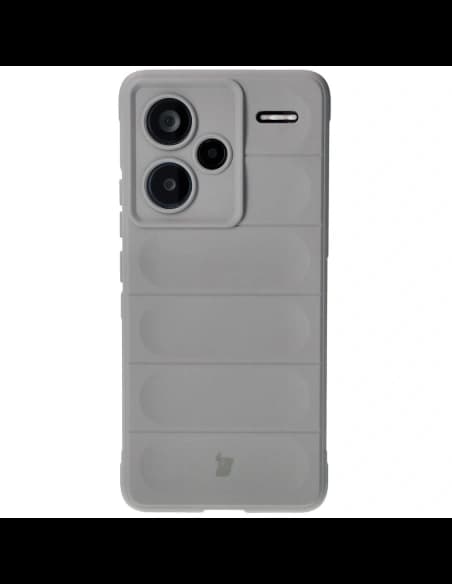 Pancéřové pouzdro Bizon Case Tur pro Xiaomi Redmi Note 13 Pro+ 5G jasně šedé