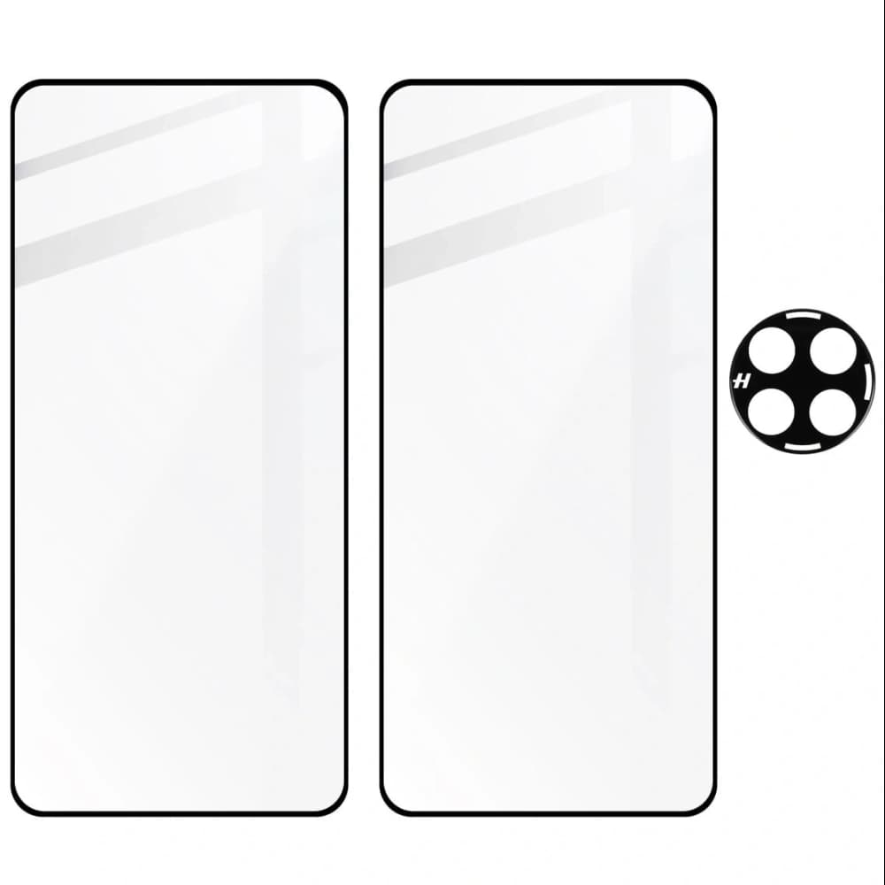 BIZON Edge 3D 2x sticlă de ecran + sticlă pentru cameră OnePlus 12 - 5