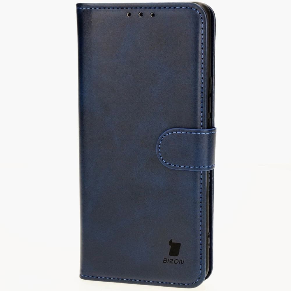 Etui s klopou Bizon Case Pocket pro Honor Magic6 Lite modré - 3