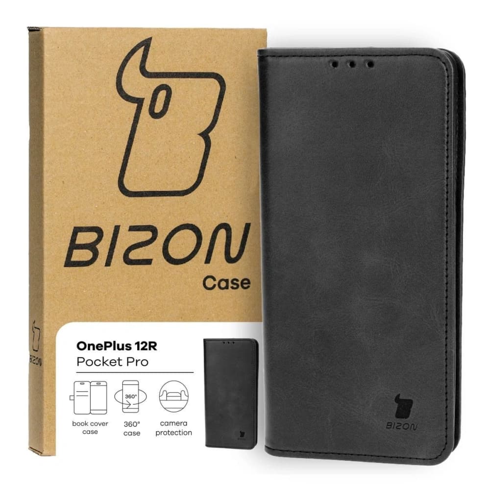 Bizon Case Pocket Pro OnePlus 12R fekete - 1