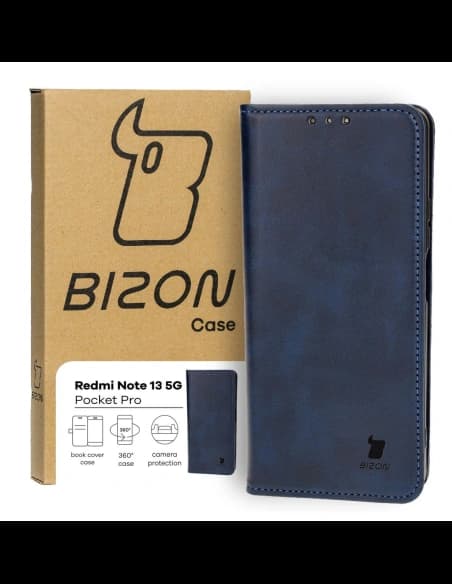 Bizon Case Pocket Pro Xiaomi Redmi Note 13 5G sötétkék