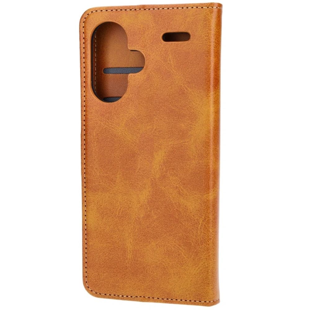 Etui z klapką Bizon Case Pocket do Xiaomi Redmi Note 13 Pro+ 5G hnědé - 4