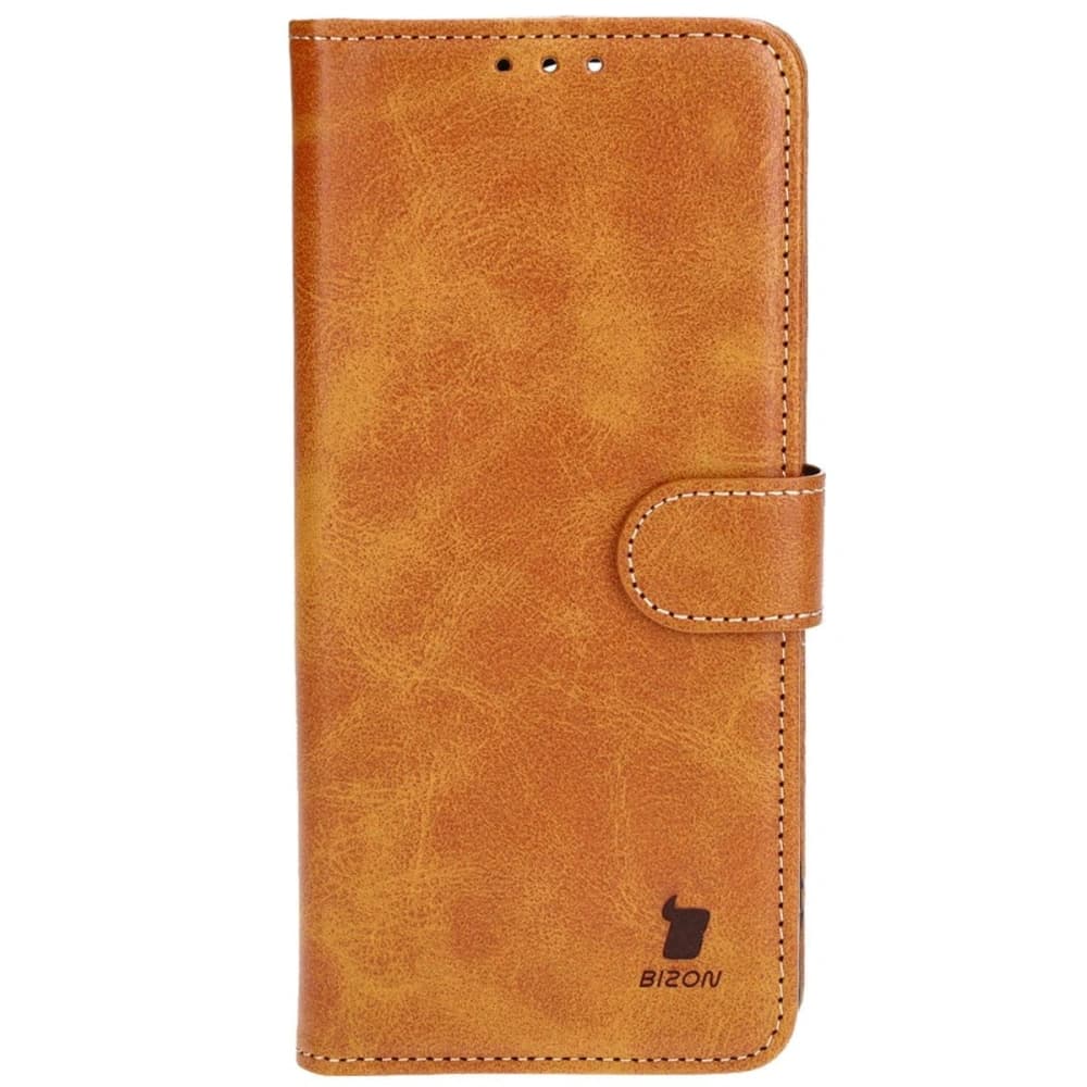 Etui s klopou Bizon Case Pocket do Xiaomi Poco M6 Pro 4G / Xiaomi Redmi Note 13 Pro 4G hnědé - 2
