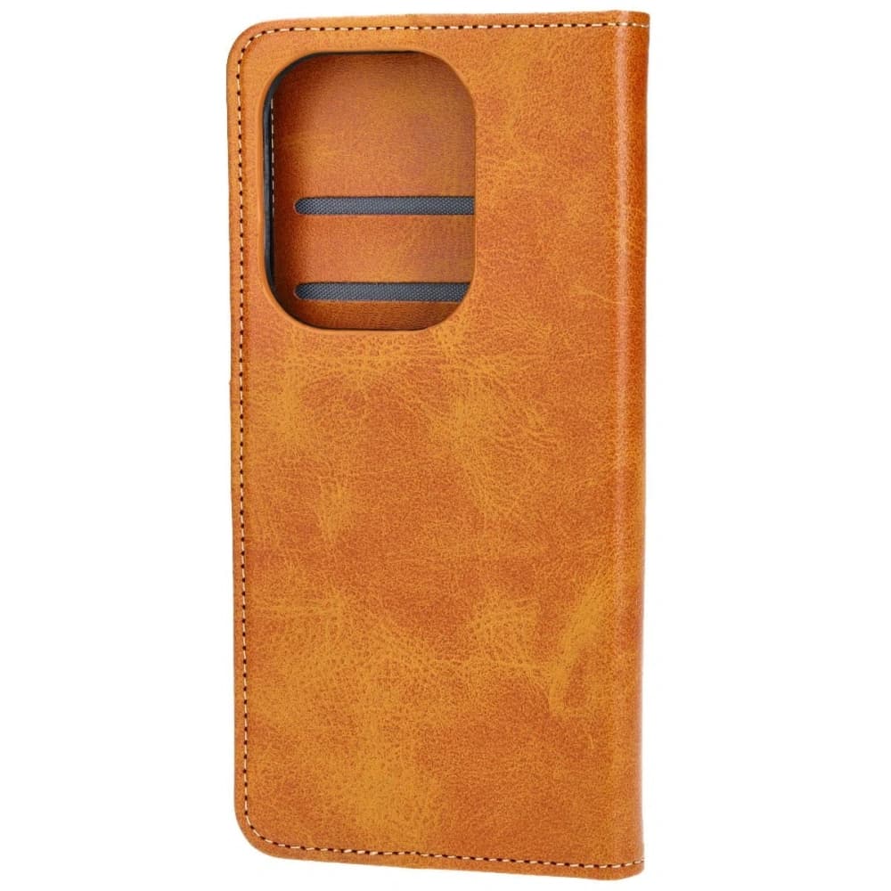 Etui s klopou Bizon Case Pocket do Xiaomi Poco M6 Pro 4G / Xiaomi Redmi Note 13 Pro 4G hnědé - 4