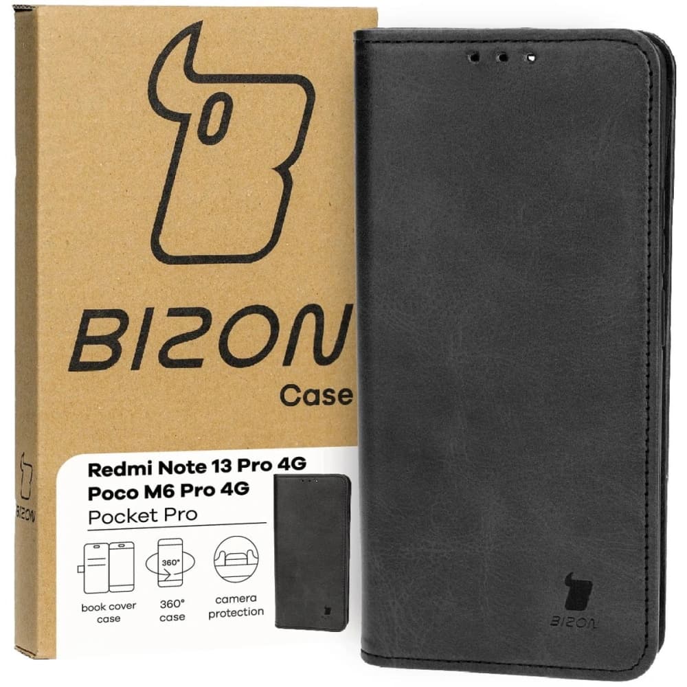 Bizon Case Pocket Pro Xiaomi Poco M4 Pro 5G / Xiaomi Redmi Note 11s 5G fekete - 1