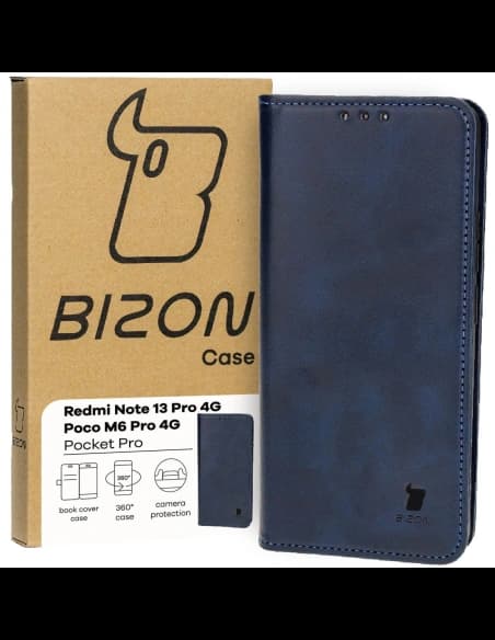 Bizon Case Pocket Pro Xiaomi Poco M4 Pro 5G / Xiaomi Redmi Note 11s 5G tengerészkék