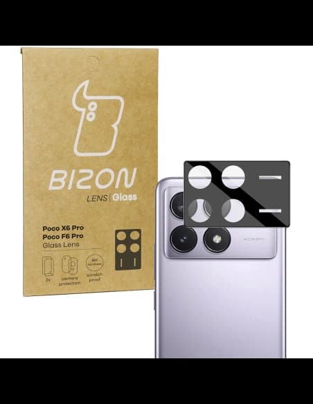 Bizon üveg lencse Xiaomi Poco X6 Pro / Poco F6 Pro [2 CSOMAG]