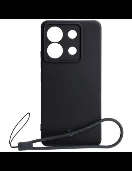 Bizon Case Szilikon Négyzet Xiaomi Poco X6 / Xiaomi Redmi Note 13 Pro 5G fekete