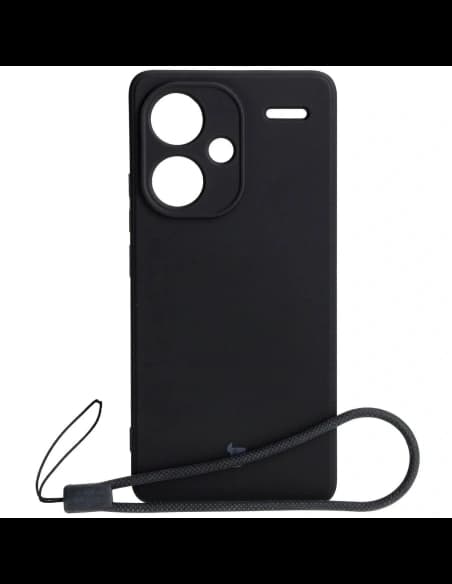 Etui Bizon Case Silicone Sq do Xiaomi Redmi Note 13 Pro+ 5G černé