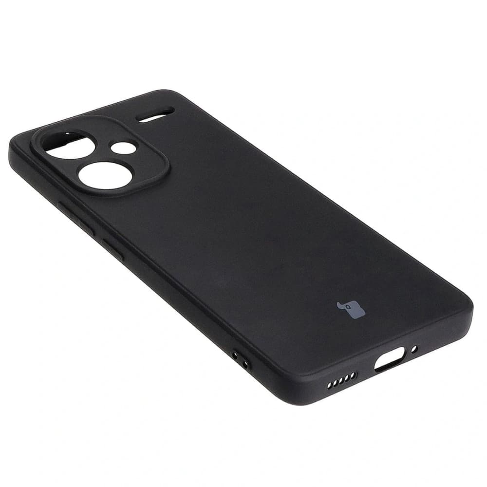 Etui Bizon Case Silicone Sq do Xiaomi Redmi Note 13 Pro+ 5G černé - 4