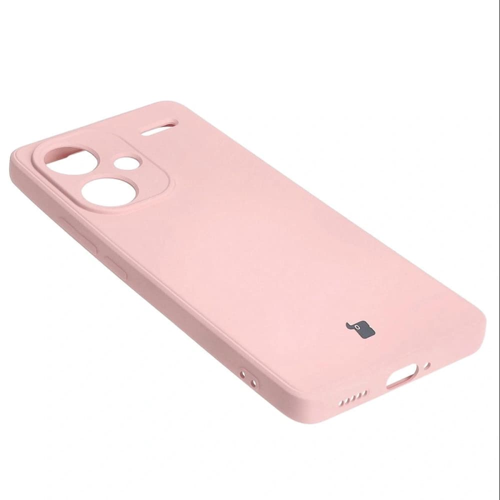 Etui Bizon Case Silicone Sq do Xiaomi Redmi Note 13 Pro+ 5G světle růžové - 4