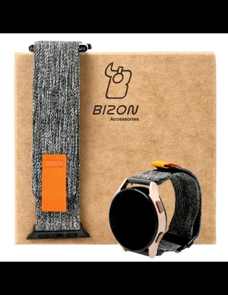 Bizon Strap Watch Urban Samsung Galaxy Watch 20 mm grey melange