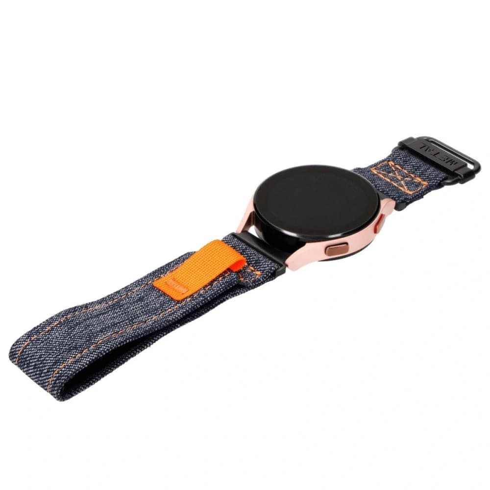 Bizon Strap Watch Urban Samsung Galaxy Watch 20 mm dark blue denim - 3