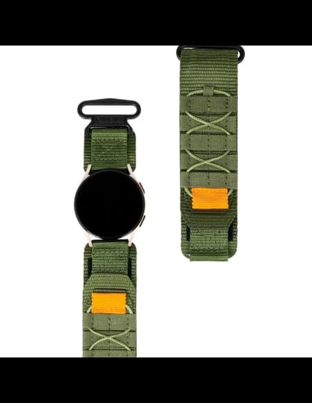 Bizon Strap Óra Adventure Samsung Galaxy Watch 20mm khaki
