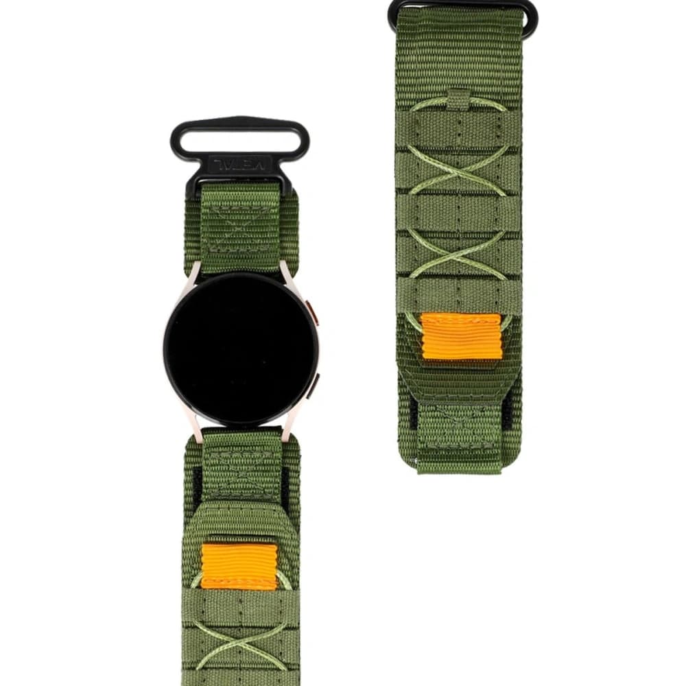 Bizon Strap Óra Adventure Samsung Galaxy Watch 20mm khaki - 1