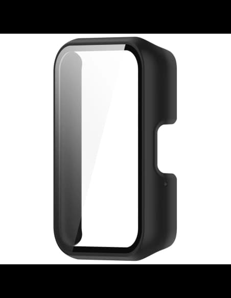 Etui Bizon Case+Glass Watch do Samsung Galaxy Fit 3 černé