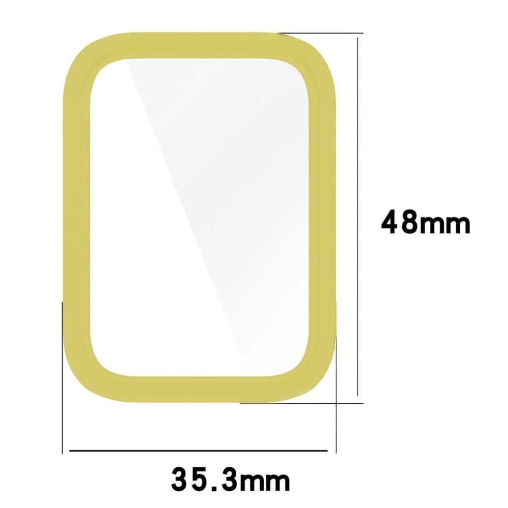 Etui Bizon Case Watch Felipe do Xiaomi Smart Band 8 Pro złote - 2