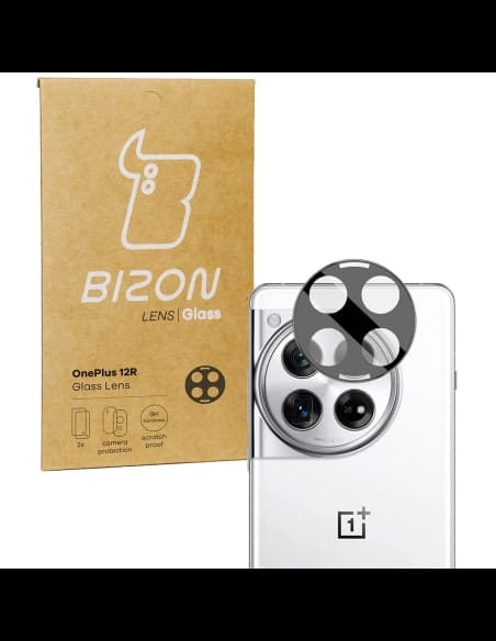 Bizon Lentilă de Sticlă OnePlus 12R [2 PACK]