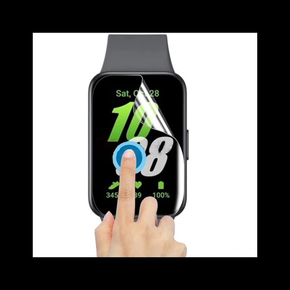 Fólie hydrogelová na displej Bizon Glass Watch Hydrogel do Samsung Galaxy Fit 3 [2 PACK] - 3