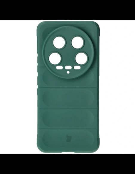 Etui Bizon Case Tur do Xiaomi 14 Ultra tmavě zelené