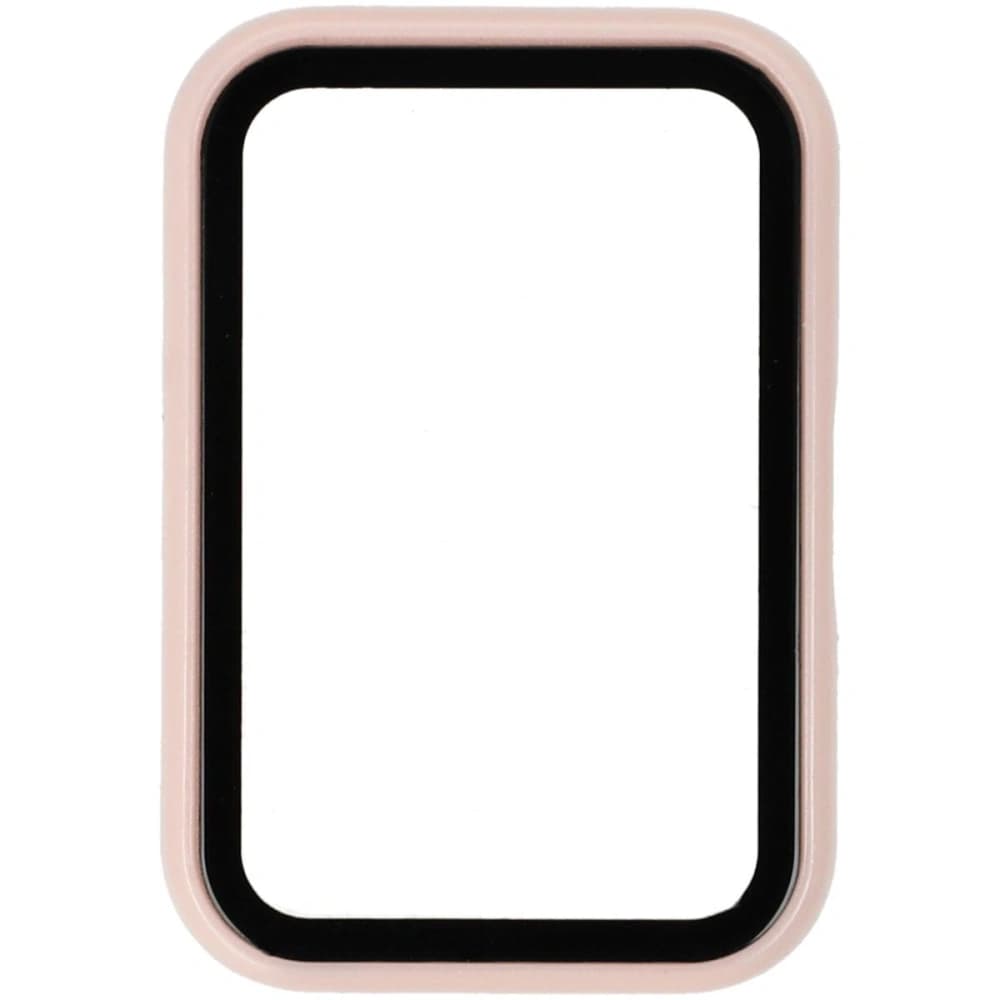 Etui Bizon Case+Glass Watch do Samsung Galaxy Fit 3 růžové - 4