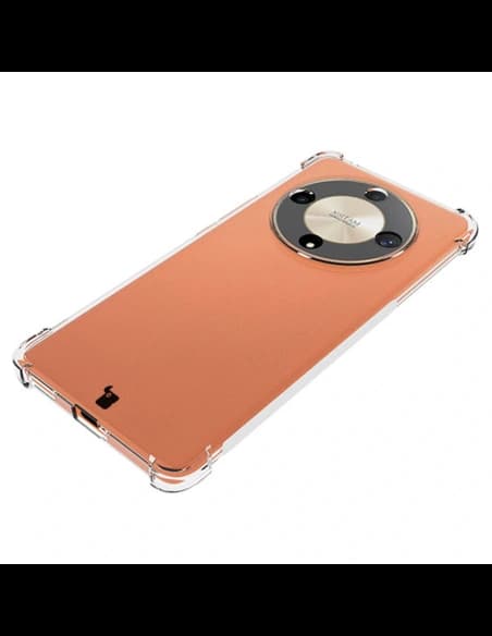 Etui + 2x folie Bizon Case Clear Pack pro Honor Magic6 Lite průhledné