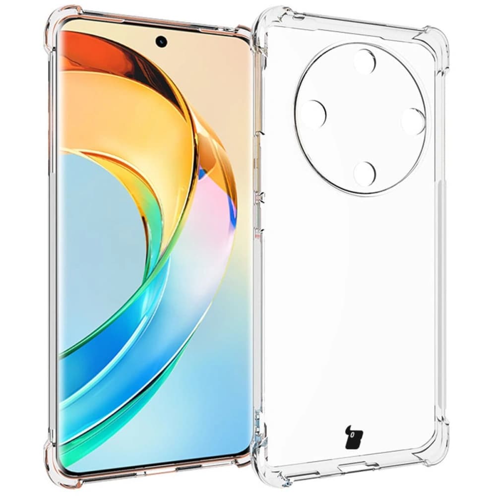 Etui + 2x folie Bizon Case Clear Pack pro Honor Magic6 Lite průhledné - 15