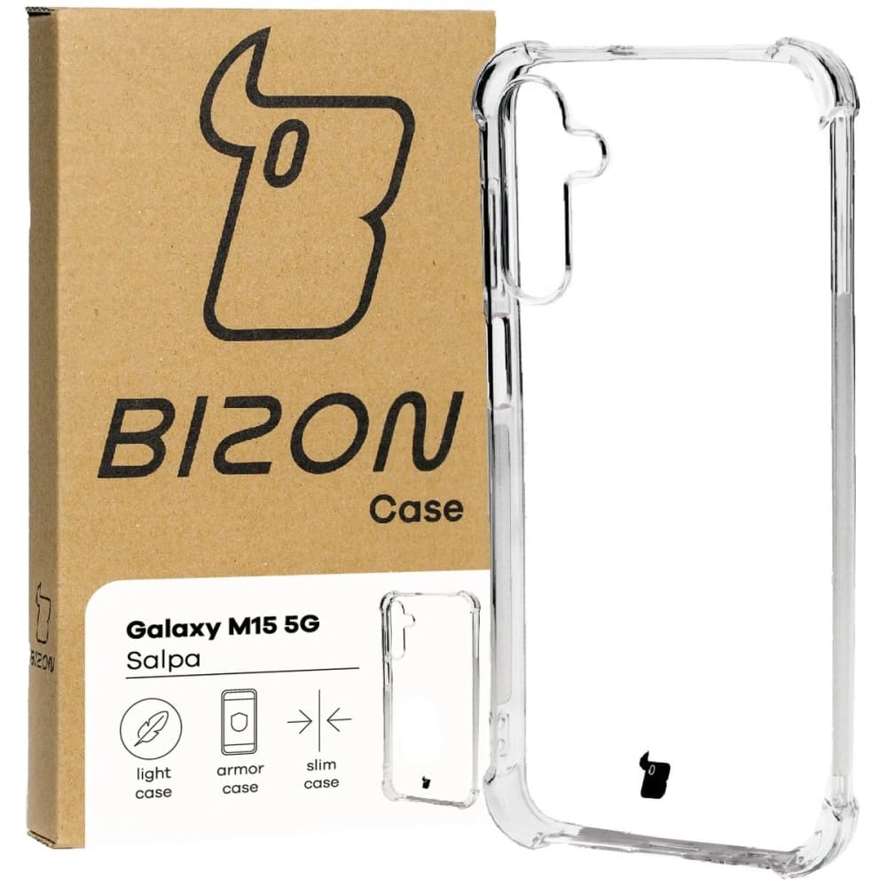 Bizon Case Salpa Samsung Galaxy M15 5G clear - 1