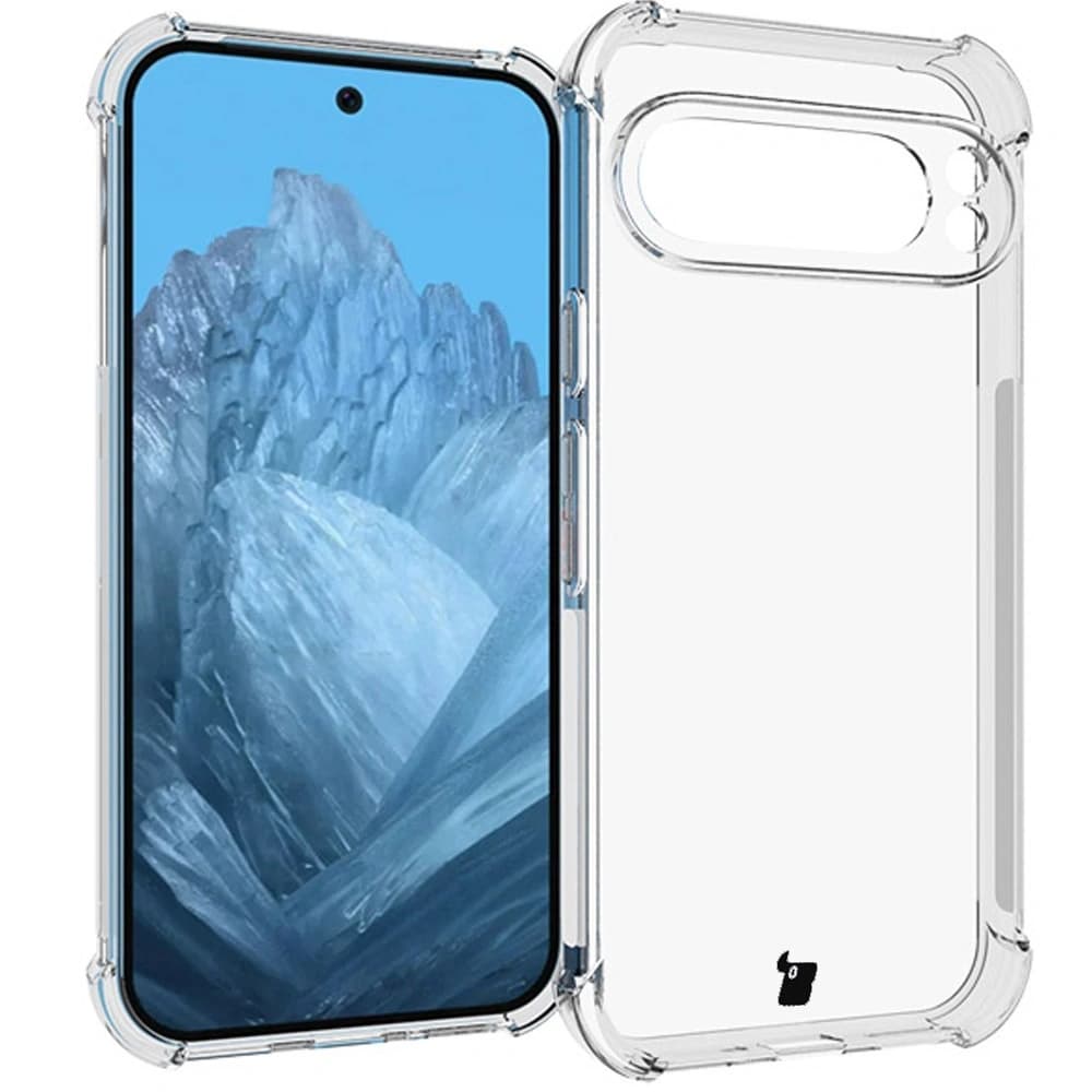 Etui Bizon Case Salpa do Pixel 9 / 9 Pro przezroczyste - 3