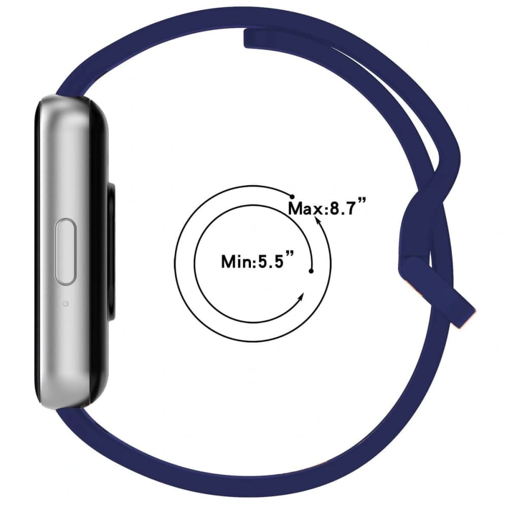 Pasek Bizon Strap Watch Silicone do Samsung Galaxy Fit 3 modrý - 6