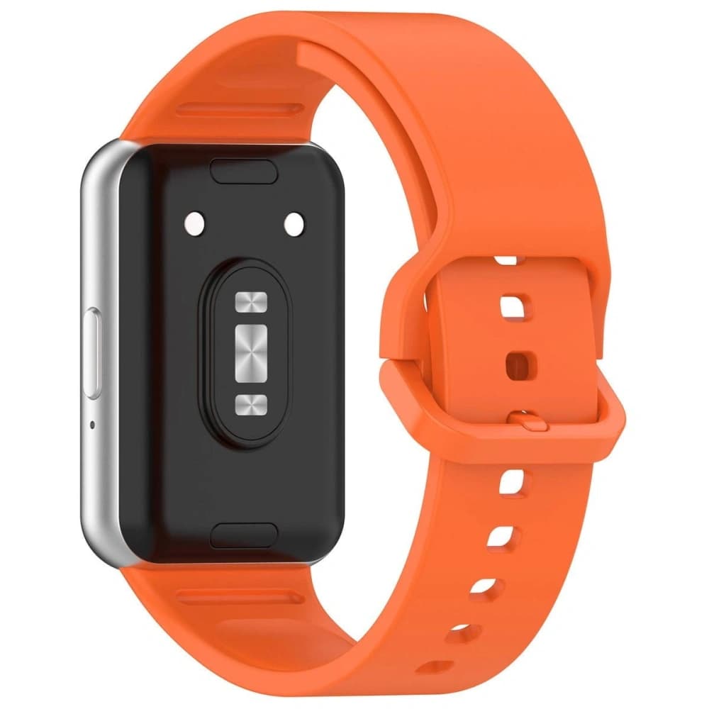 Bizon Strap Watch Silicone Samsung Galaxy Fit 3 morcov - 4