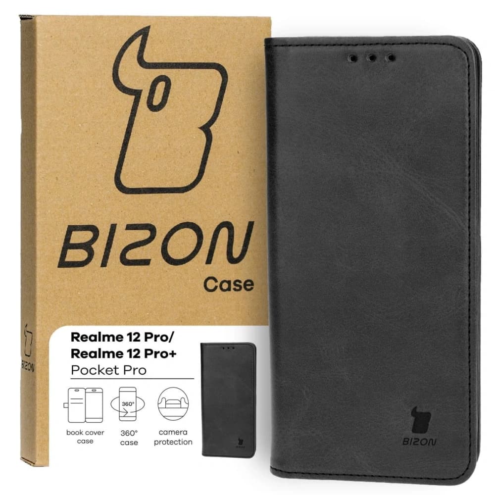Bizon Case Pocket Pro Realme 12 Pro / 12 Pro+ schwarz - 2