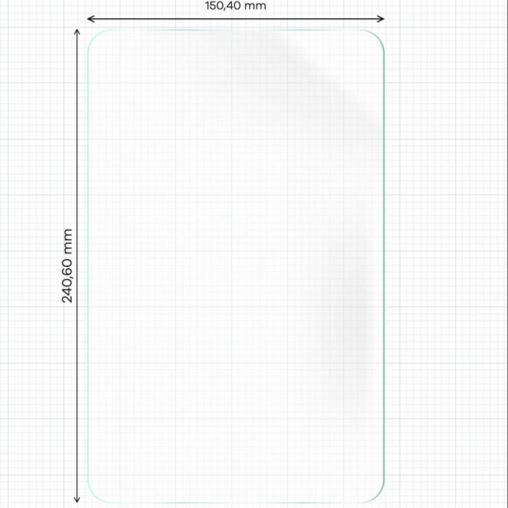 Fólie imitující papír Bizon Film Tab Papirus do Samsung Galaxy Tab S6 Lite 2024/2022/2020 [2 PACK] - 2