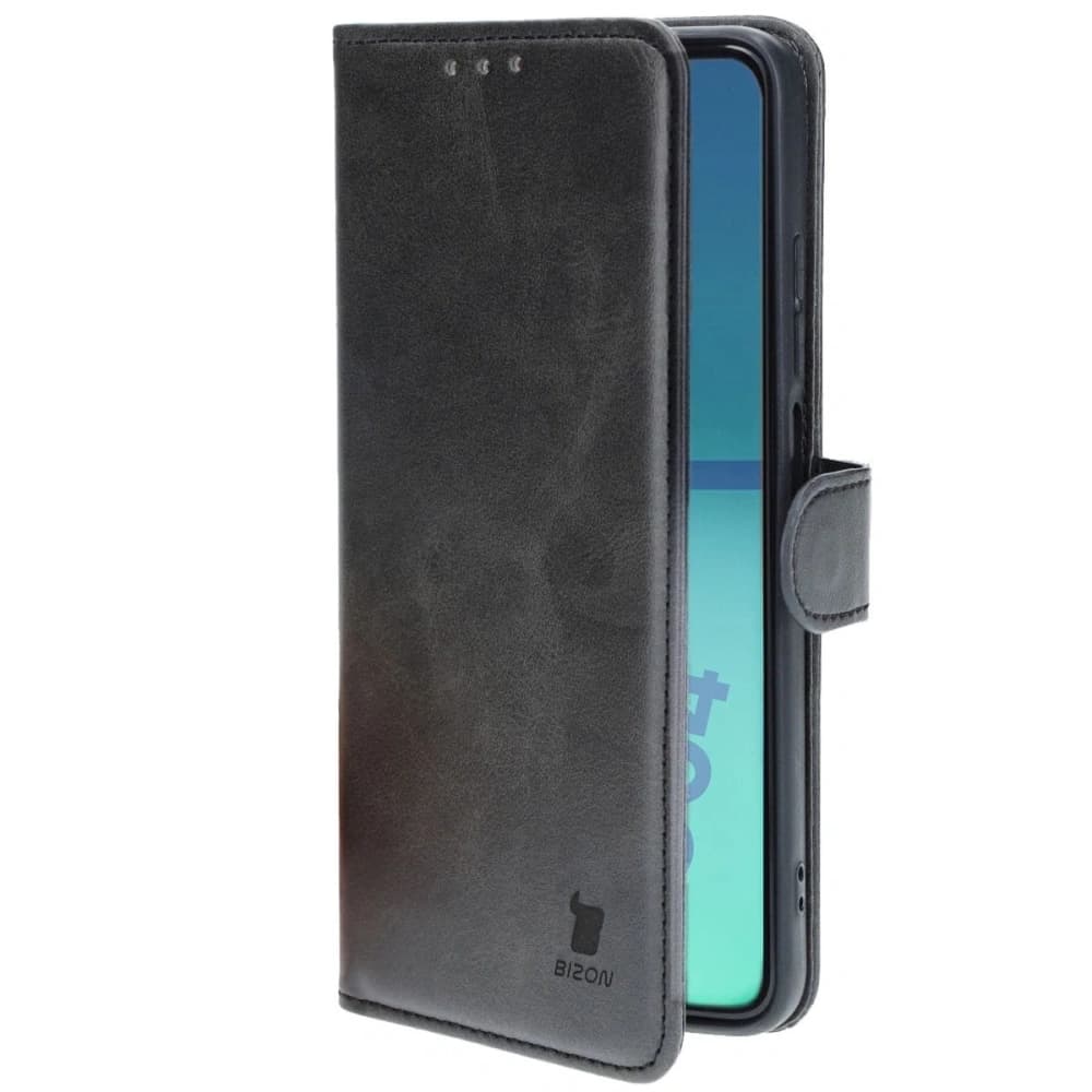 Etui z klapką Bizon Case Pocket do Motorola Moto G04 / G24 černé - 7