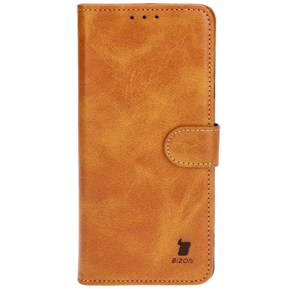 Bizon tok zseb Motorola Moto G04 / G24 barna - 3