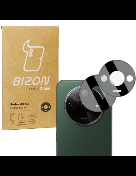 Bizon Glaslinse Xiaomi Redmi A3 4G [2 PACK]