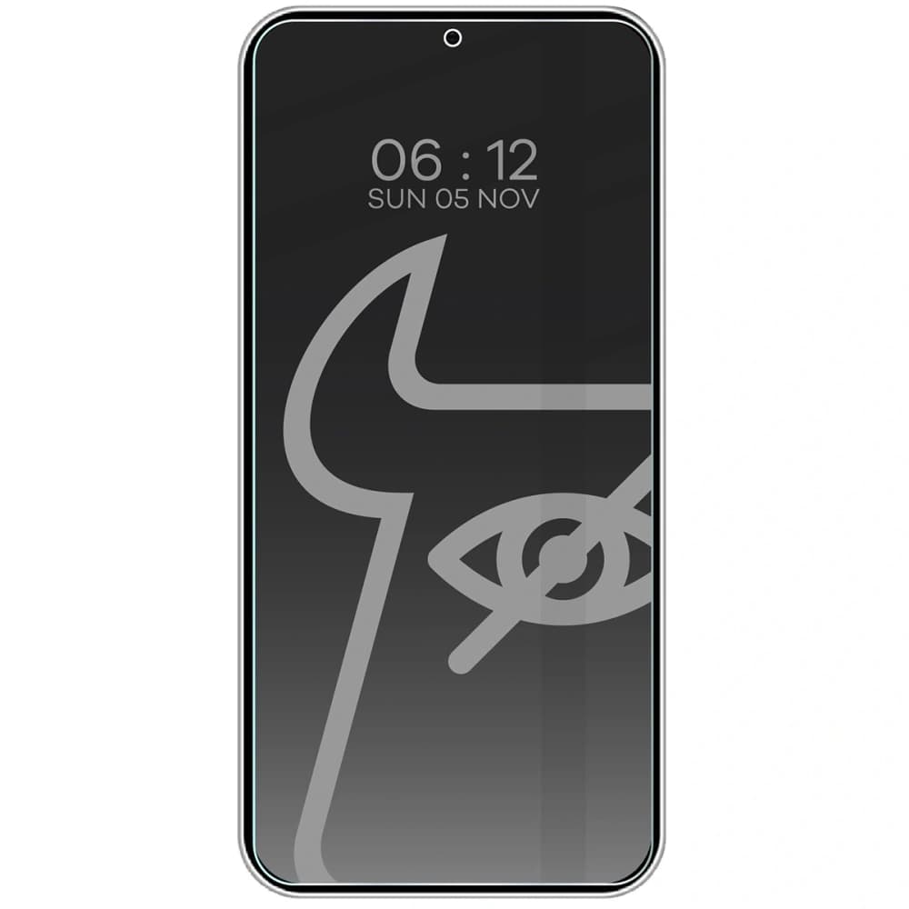 Pryvatizující sklo tvrzené Bizon Glass Clear Shadow do Samsung Galaxy S25 / S24 ztmavené - 3