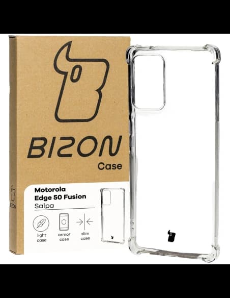 Bizon Case Salpa Motorola Edge 50 Fusion clear