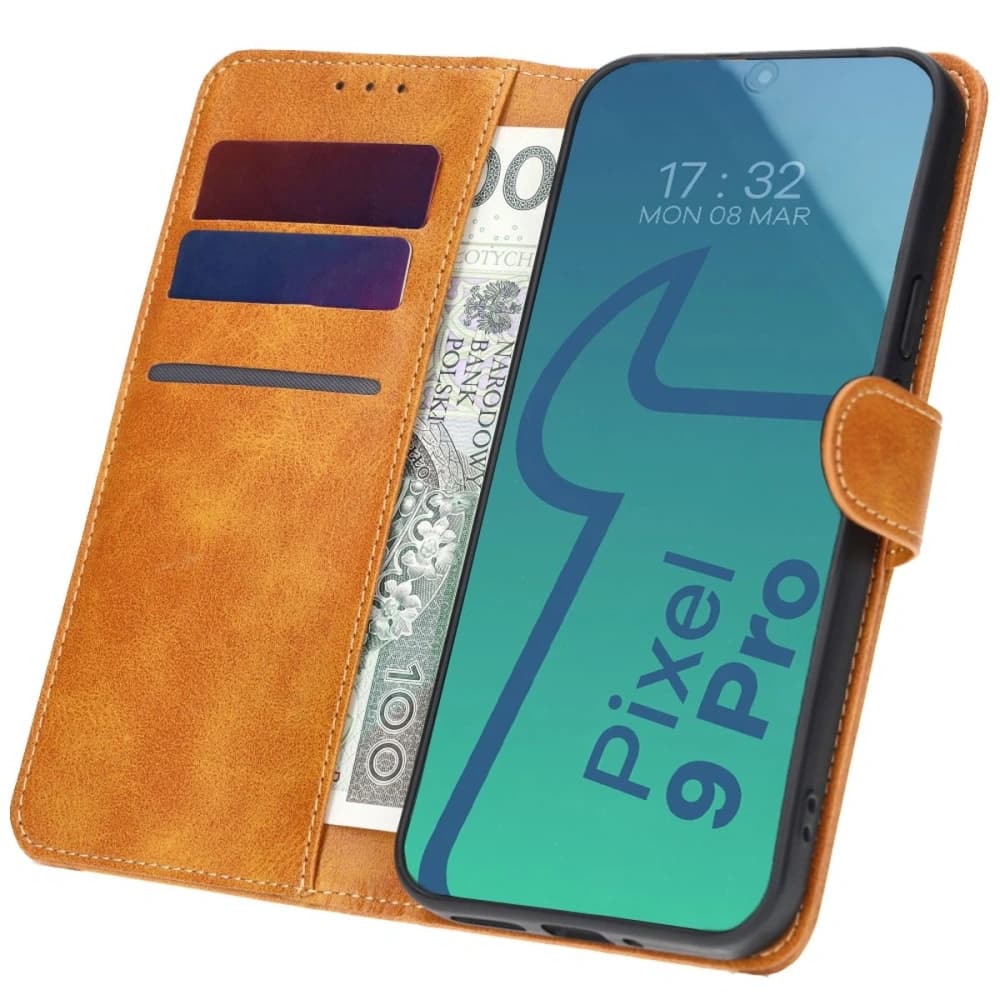 Bizon Case Pocket Google Pixel 9 Pro XL brown - 1