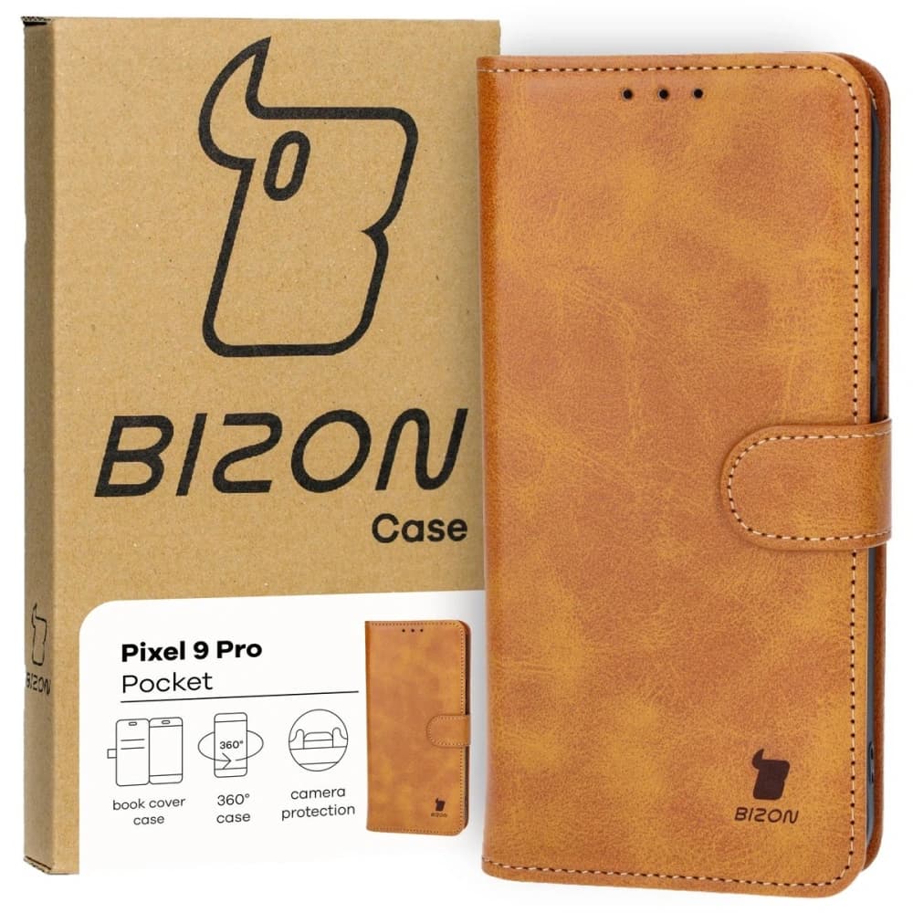 Bizon Case Pocket Google Pixel 9 Pro XL brown - 2