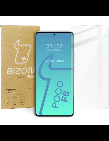 Sklo tvrzené Bizon Glass Clear 2 pro Xiaomi Poco F6