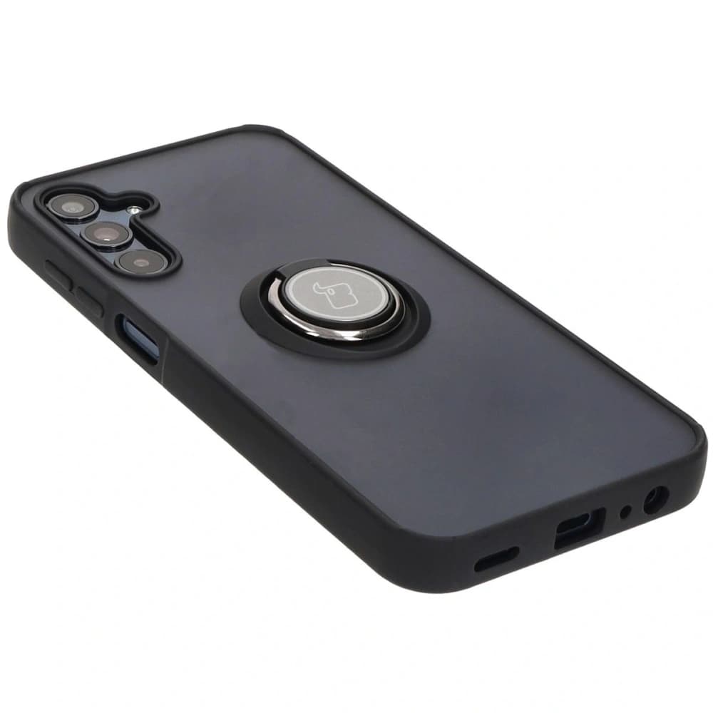 Bizon Case Hybrid Ring Samsung Galaxy M15 5G füstös fekete kerettel - 4