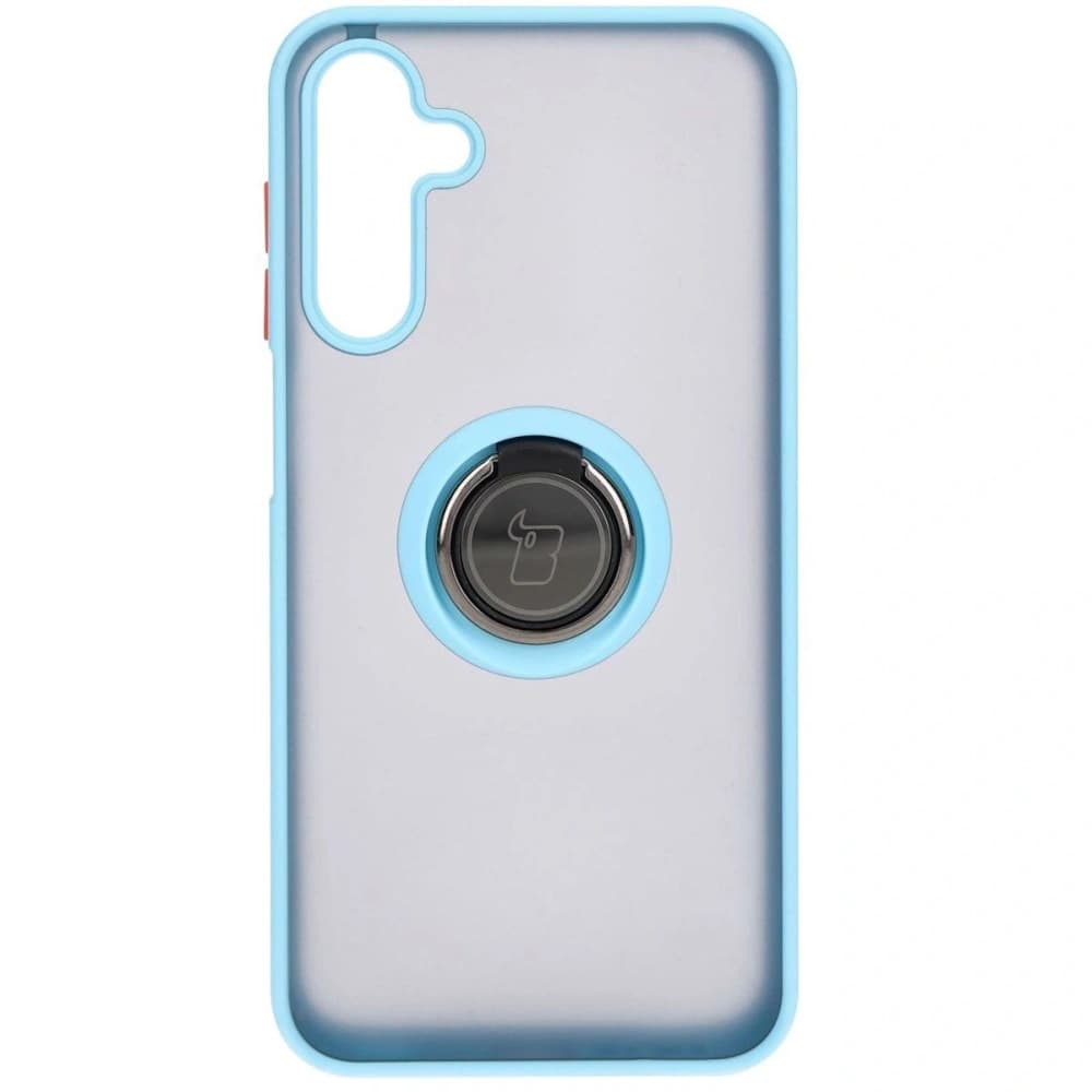 Bizon Case Hybrid Gyűrű Samsung Galaxy M15 5G füstös világoskék kerettel - 2