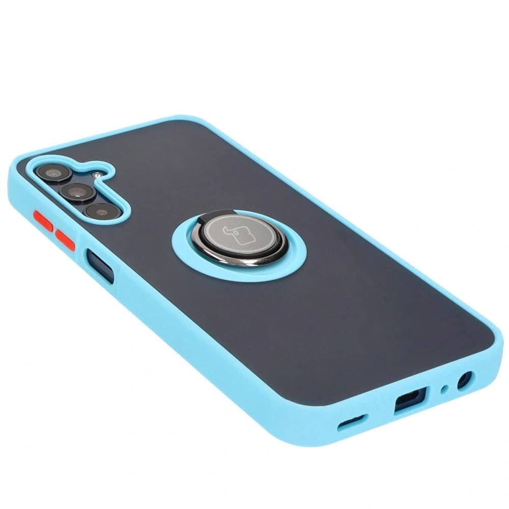 Bizon Case Hybrid Gyűrű Samsung Galaxy M15 5G füstös világoskék kerettel - 4