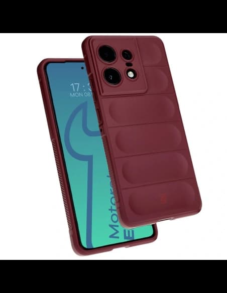 Pancéřové pouzdro Bizon Case Tur pro Motorola Edge 50 Pro tmavě fialové