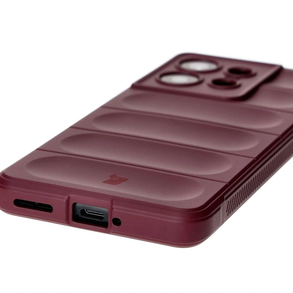 Pancéřové pouzdro Bizon Case Tur pro Motorola Edge 50 Pro tmavě fialové - 3