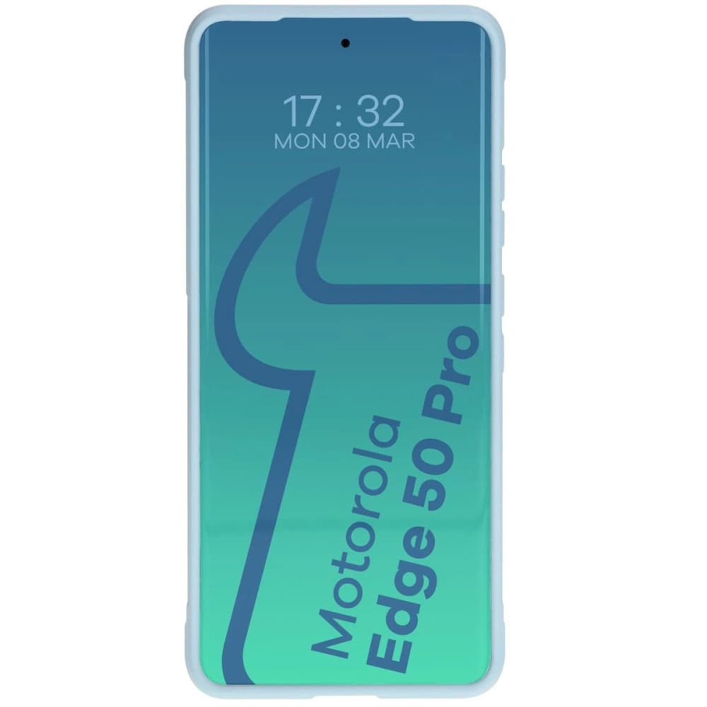 Pancéřové pouzdro Bizon Case Tur pro Motorola Edge 50 Pro světle modré - 8