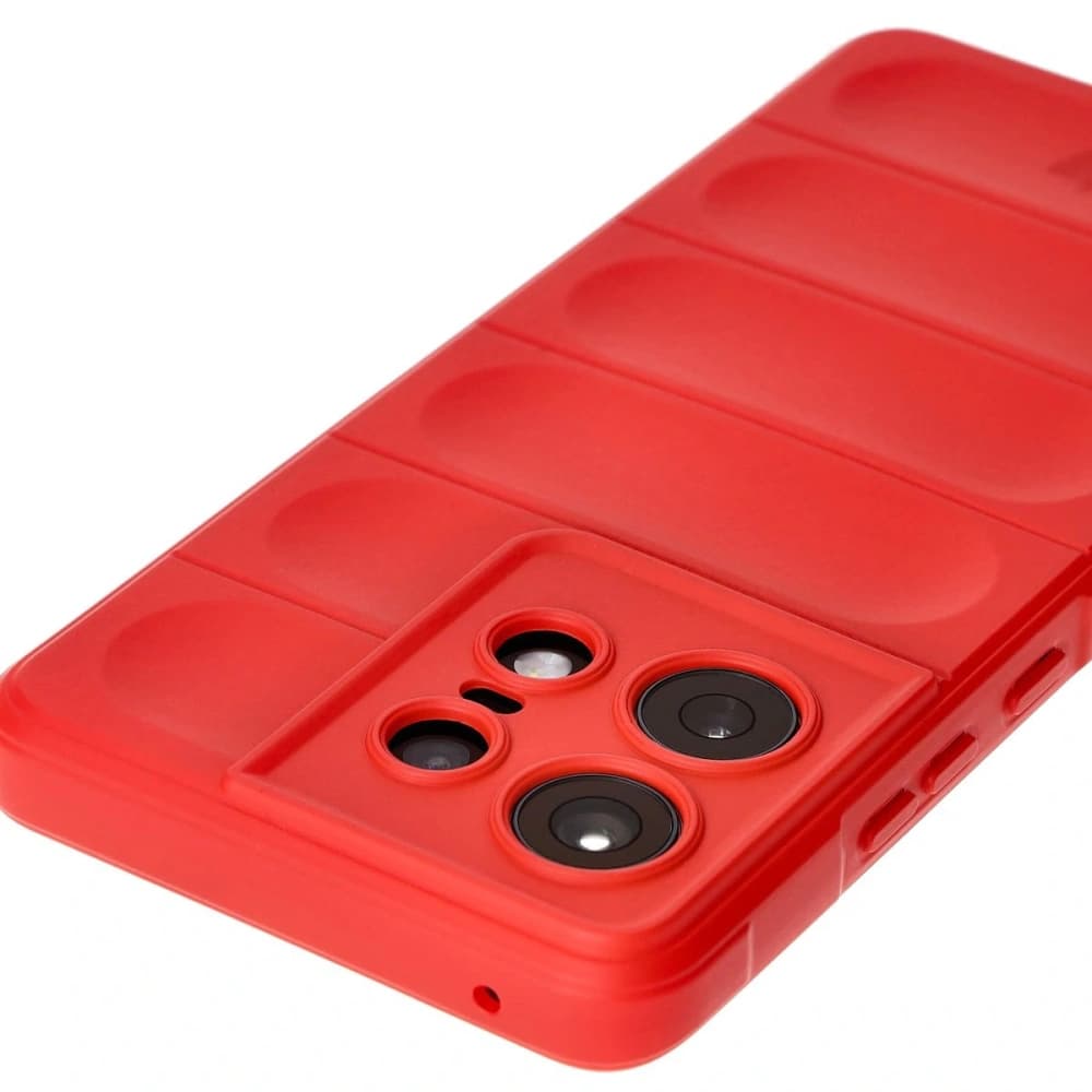 Bizon Case für Motorola Edge 50 Pro rot - 4